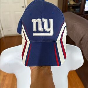 Giants NFL Team Apparel Blue and White Cap